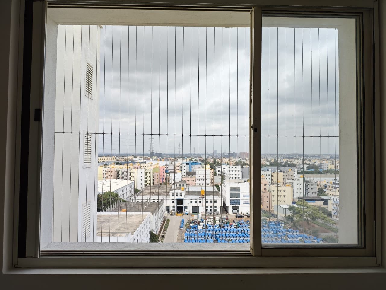 French Window Invisible Grills
